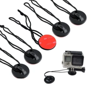 5PCS Lot GoPro Safety urance Tether Straps with 3M Sticker Adhesive Buckle