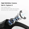 Wireless Bluetooth Voice Control AI Real Time Translation HD Camera Multi Functional for Sports Business Stylish Wearable Device
