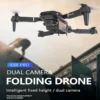 E88 PRO DRONE with Camera 4K HD Dual Camera Remote Control High altitude Video Recording Portable Four axis Drone
