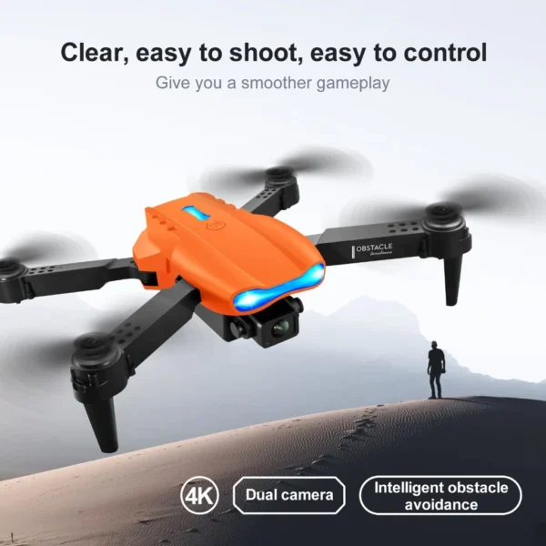 E99 Drone with Remote Control Foldable Mini Drones for Beginners Kids Toy Helicopter Portable Four axis Drone Quadcopter