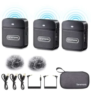 Saramonic Blink 100 B2 2 Person Digital Camera Mount Wireless Clip On Microphone