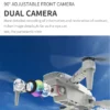 my-11134207-820l8-mmtsyb6vojk136.webp Drone Dual Camera Remote Control Helicopter Quadcopter Foldable Portable Drones Toys