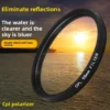 CPL camera polarizer polarizing SLR filter anti reflection mirrorless photography multi coated filter