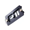 Aluminum Alloy Quick Release Plate with 1 Screw Universal QR for Tripod Monopod Ball Head DSLR Camera