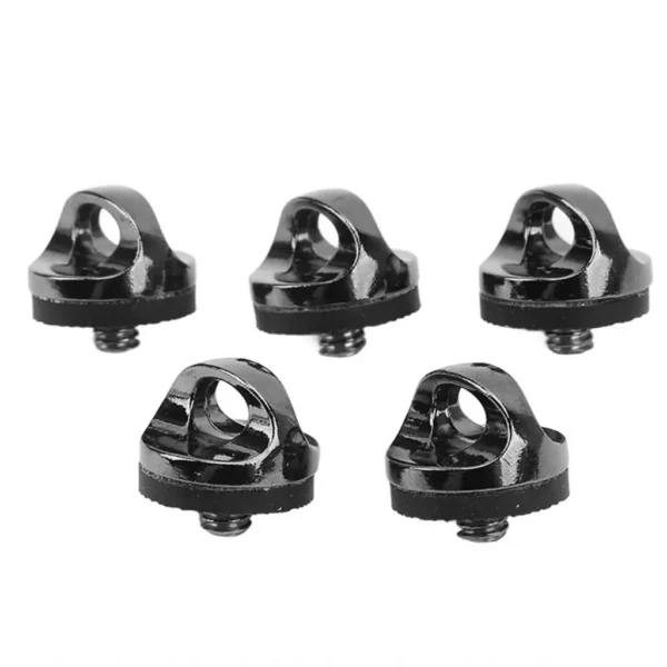 Quick Release Plate Mounting Screw Prevent Scratch Zinc Alloy Camera Fixing Screws Head Diameter Rubber Pad for Repair