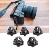 Quick Release Plate Mounting Screw Prevent Scratch Zinc Alloy Camera Fixing Screws Head Diameter Rubber Pad for Repair