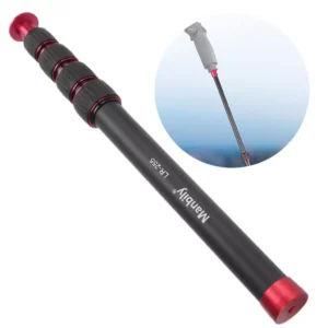 Portable Monopod Extension Tube Tripod Rod Simple and Convenient Loading Screw Knob Lock System for Hiking