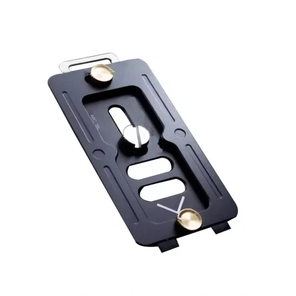 Aluminum Alloy Quick Release Plate with 1 Screw Universal QR for Tripod Monopod Ball Head DSLR Camera