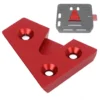 V Mount Connector Plug Battery Adapter Plate CNC Process Aluminum Alloy Anodizing for DSLR Video Camera