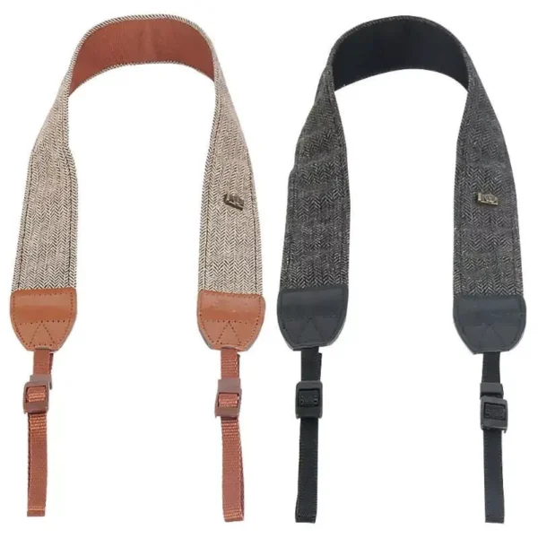 Copper buckle SLR camera strap suitable for neck hanging SLR camera shoulder strap Random