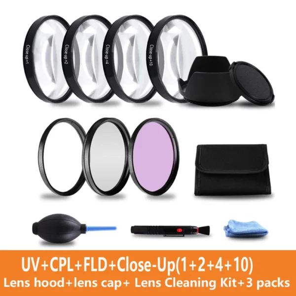 sg-11134201-8261i-mleh6e65dkw47e.webp Filter Set Close up Filter Set UV CPL FLD Lens Filter