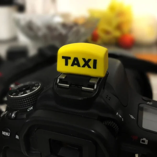 TAXI camera shoe cover shoe protective cover cartoon design suitable for DSLR mirrorless cameras
