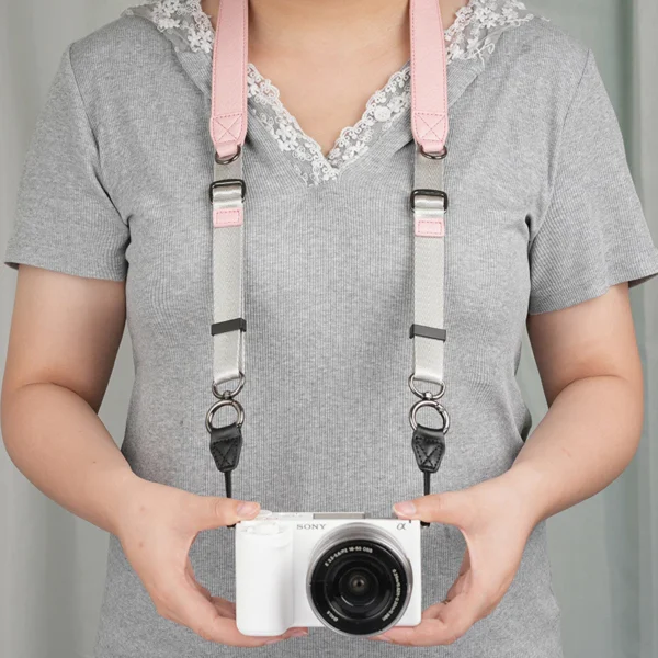 Camera shoulder strap suitable for lanyard quick release Random