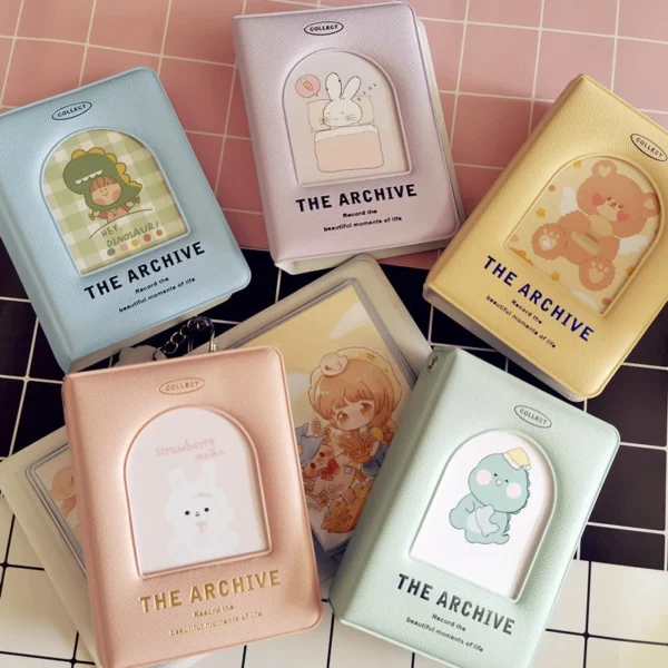 7cm Mini Photo Album 40 Pockets Card Holder