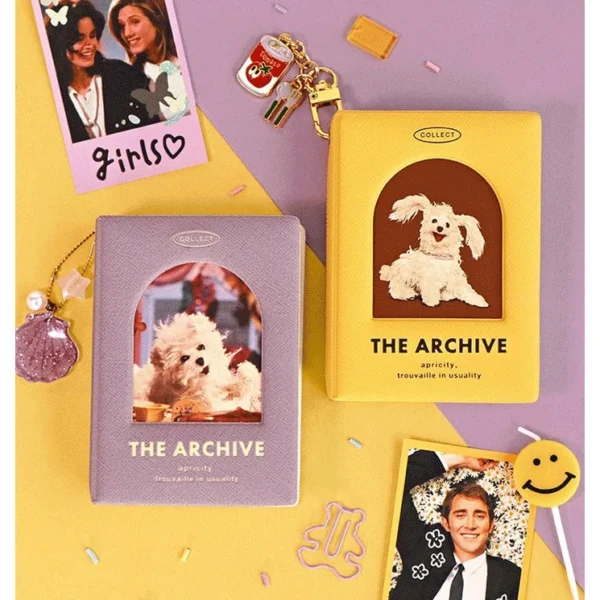 7cm Mini Photo Album 40 Pockets Card Holder